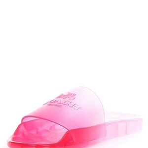 Ulyssa Water-Resistant Ombre Jelly Pool Slides